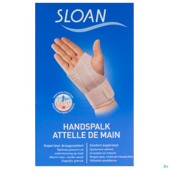 Sloan attelle main blanc gauche m
