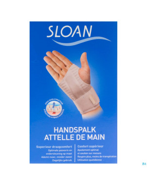 Sloan attelle main blanc gauche l