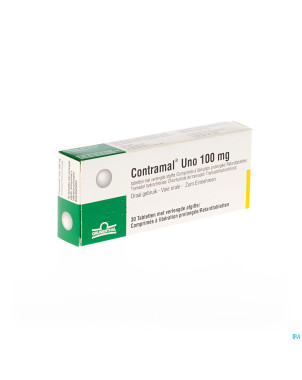 Contramal uno 100 mg comp 30