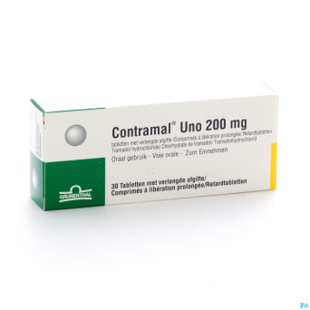 Contramal uno 200 mg comp 30