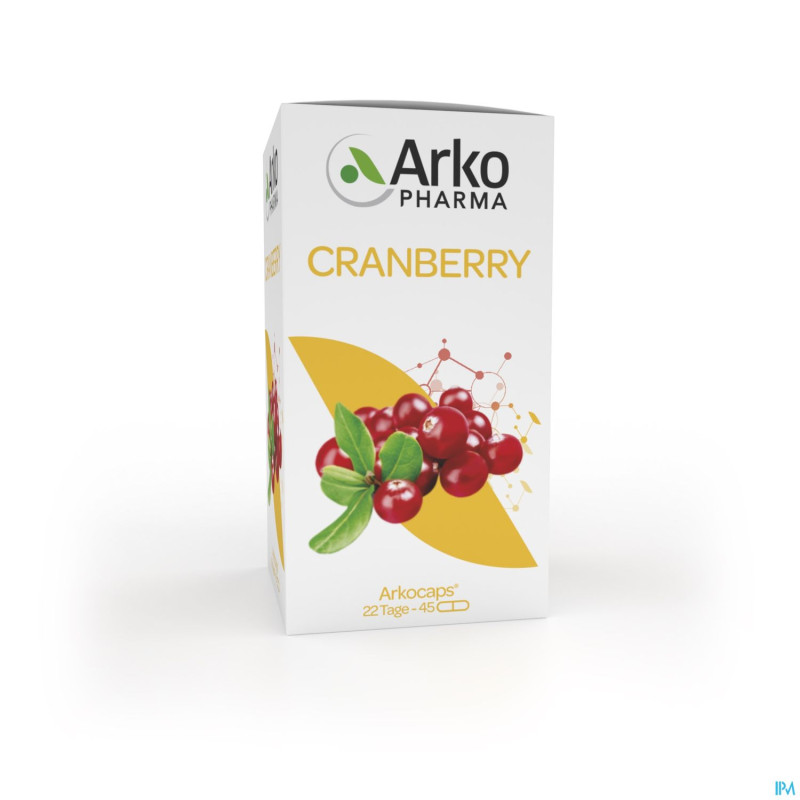 Arkogelules cranberryne vegetal 45