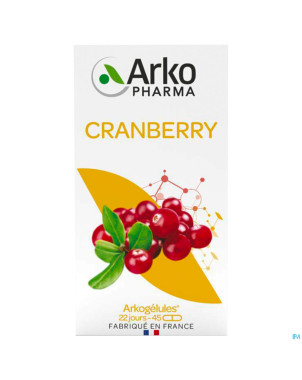 Arkogelules cranberryne vegetal 45