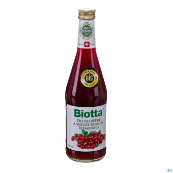 Biotta bio airelles rouges plus 500ml