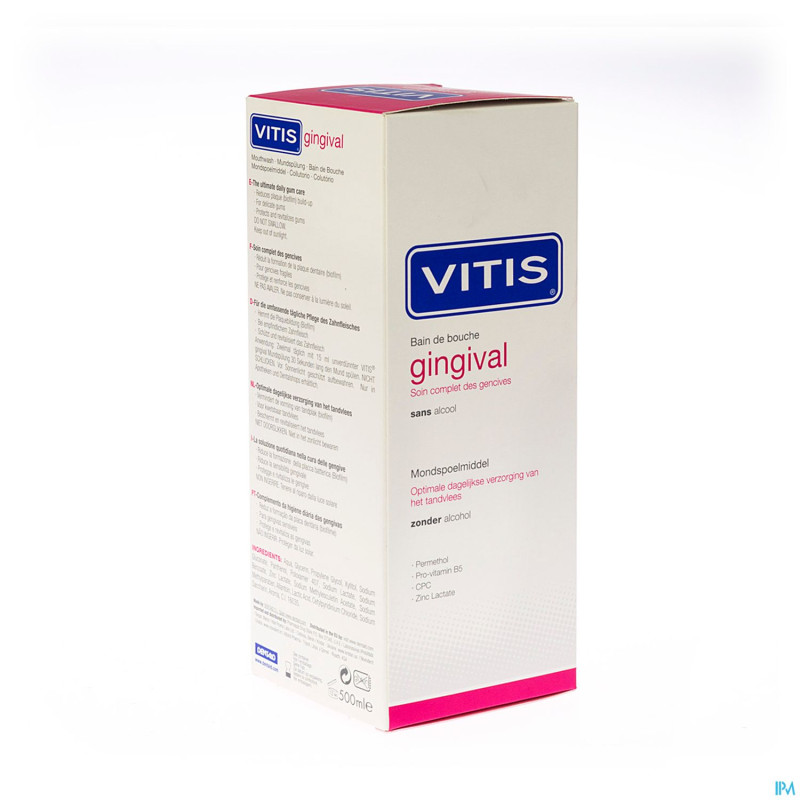 Vitis gingival solution buccal  500ml 3911 3293230