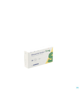 Glimepiride sandoz 2 mg tabl  30 x 2 mg