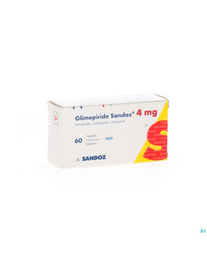 Glimepiride sandoz 4 mg tabl  60 x 4 mg