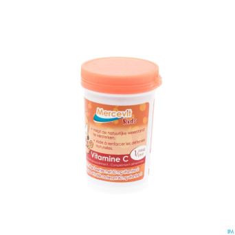 Mercevit kids vitamine c ourson gout fruit 50
