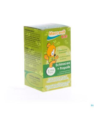 Mercevit kids echinacea&propolis ourson fruit 50