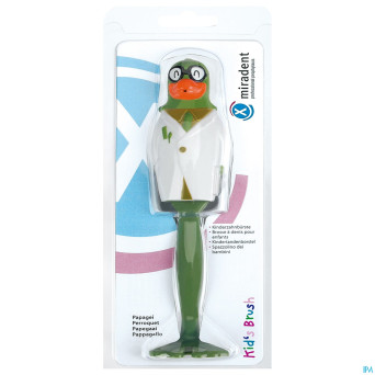 Miradent kids brush perroquet