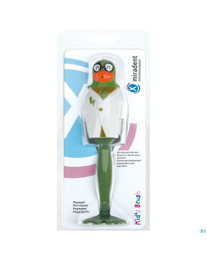 Miradent kids brush perroquet