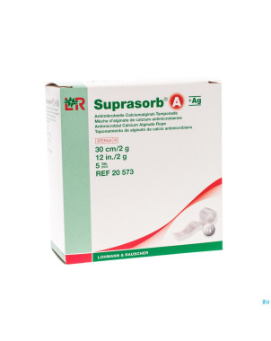 Suprasorb a+ag meche alg. calc.30cm 5 20573 149268