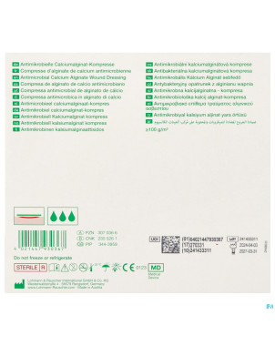 Suprasorb a+ag cp alg. calc10x10cm 10 20571 149266