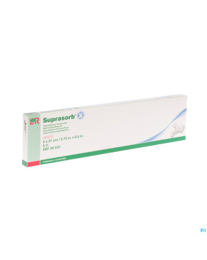 Suprasorb x meche cellulose ster  21x 2cm  5 20533