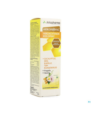 Arkoroyal spray adoucissant gorge 30ml