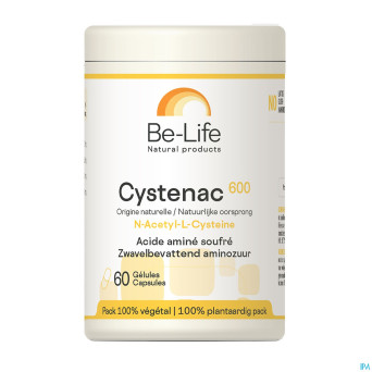 Cystenac 600 be life    gel  60x600mg
