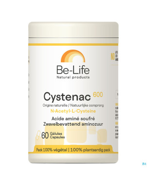 Cystenac 600 be life    gel  60x600mg