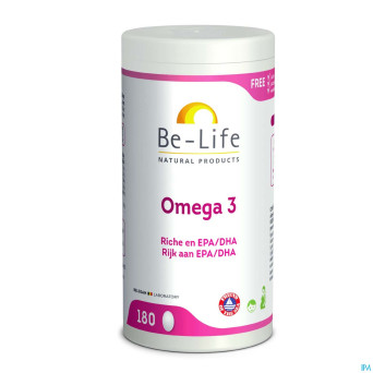 Omega 3 500 be life  caps 180