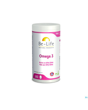 Omega 3 500 be life  caps 180