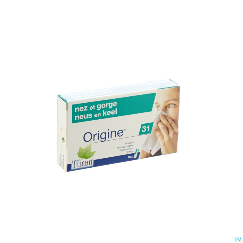 Origine tilman n31 nez et gorge    caps 28