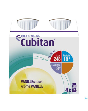 Cubitan vanille    4x200ml