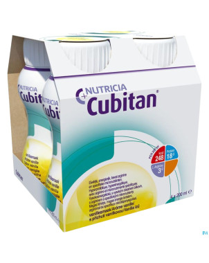 Cubitan vanille    4x200ml