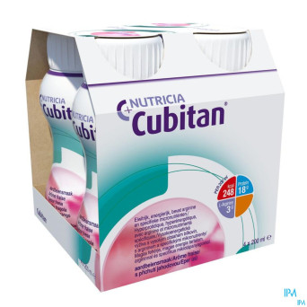 Cubitan fraise    4x200ml