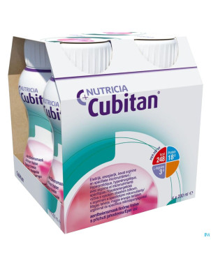 Cubitan fraise    4x200ml