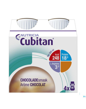 Cubitan choco    4x200ml