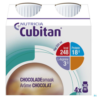Cubitan choco    4x200ml