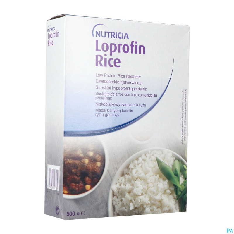 Loprofin riz pauvre en protein 500g