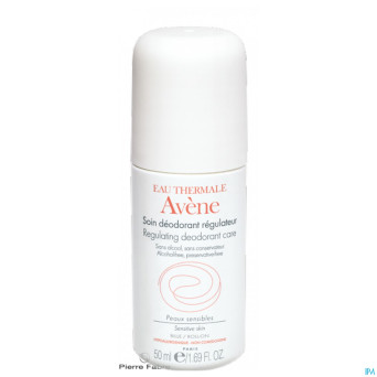 Avene soin deodorant regulateur roll on 50ml
