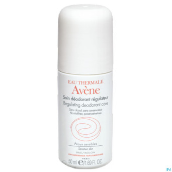 Avene soin deodorant regulateur roll on 50ml