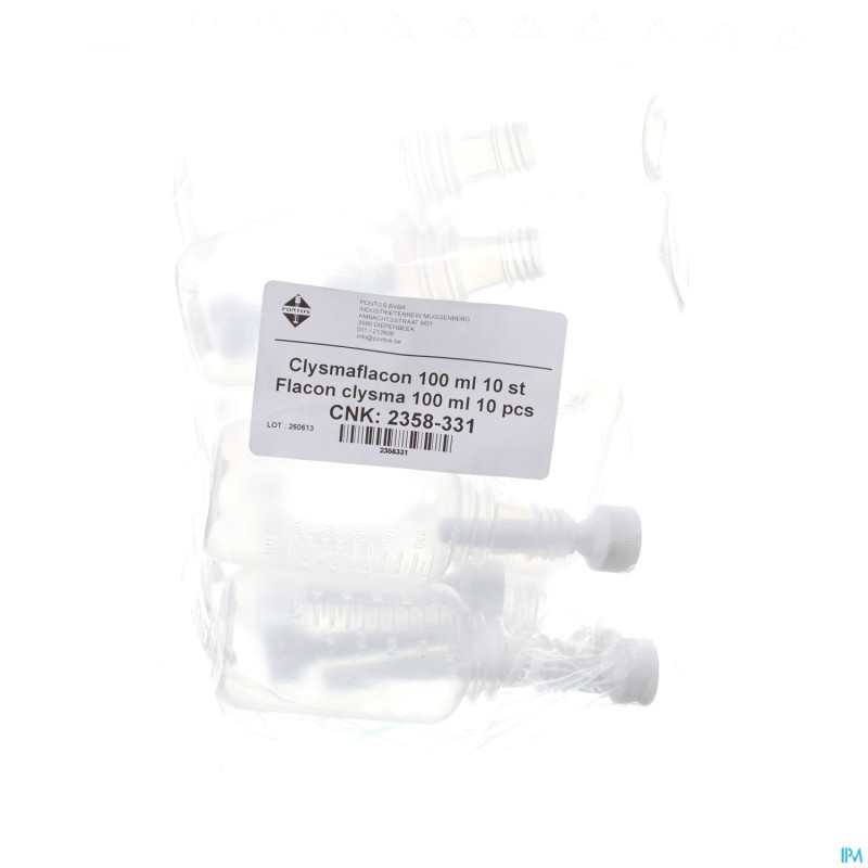 Flacon clysma    100ml 10 pontos