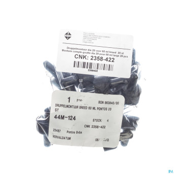 Compte-gouttes veral    60ml 20 pontos