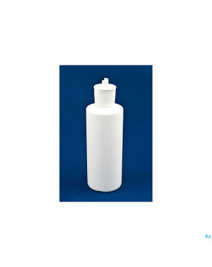 Flacon plast emulsion rond    200ml 10 pontos