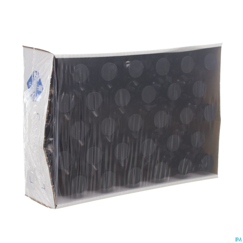 Flacon brun rond + caps    100ml 30 pontos