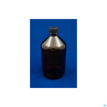 Flacon brun rond + caps    250ml 24 pontos