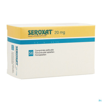 Seroxat pi pharma comp 56 x 20 mg pip