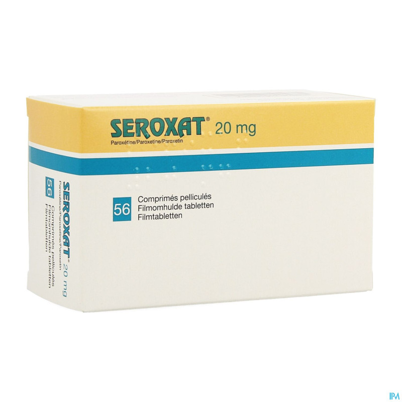 Seroxat pi pharma comp 56 x 20 mg pip