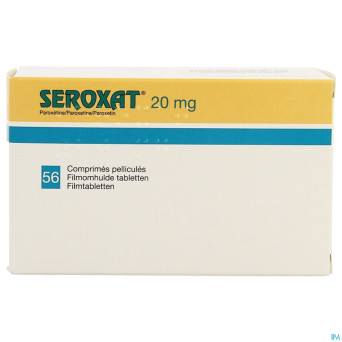 Seroxat pi pharma comp 56 x 20 mg pip