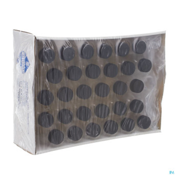 Flacon blanc obus + caps    100ml 30 pontos