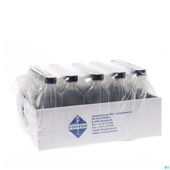 Flacon blanc ovale + caps    200ml 30 pontos