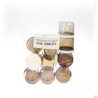 Unipot polyprofume + couvercle    135ml 10 pontos