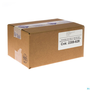 Flacon homeo + caps 2d    50ml 20 pontos