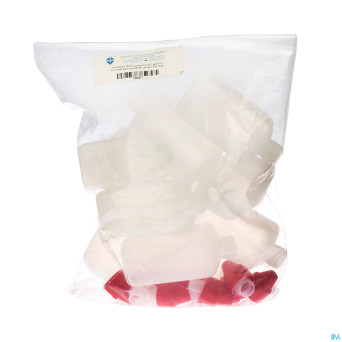 Flacon carre hd-pe pointe    250ml 10 pontos