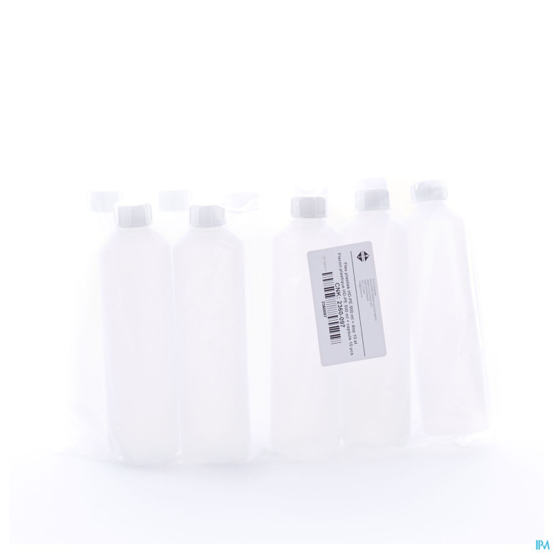 Flacon plast hd-pet +caps    500ml 10 pontos