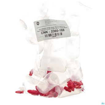 Flacon plast ld-pet pointe    100ml 20 pontos