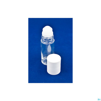 Flacon roll-on verre blanc    50ml 10 pontos