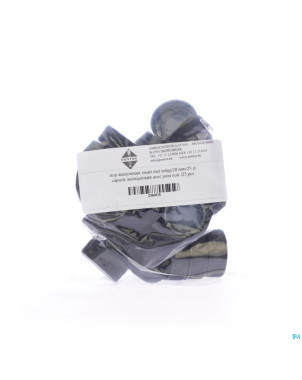 Capsule autojointant noir    28mm 25 pontos