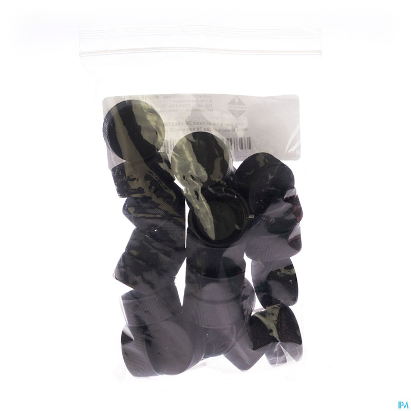 Capsule autojointant noir    28mm 25 pontos